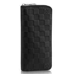 Qualità Specchio Portafoglio Zippy Vertical Damier Infini N63548 imitazioni perfette
