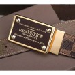 Damier Ebene Inventeur Cintura reversibile M9677Q