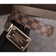 Damier Ebene Inventeur Cintura reversibile M9677Q
