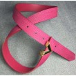 Pari all'originale replica Essential M9457W in pelle Epi V Belt