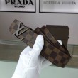Alta gamma replica Initiales Damier Ebene Cinture M9807S