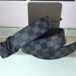 Qualità superiore replica Initiales Damier Graphite Cinture M9808S