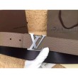 Men Initiales 40MM Cintura reversibile M9013U