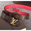 Qualità superiore replica Monogram 30 Cintura reversibile M9498U