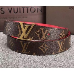 Replica perfette Qualità superiore replica Monogram 30 Cintura reversibile M9498U