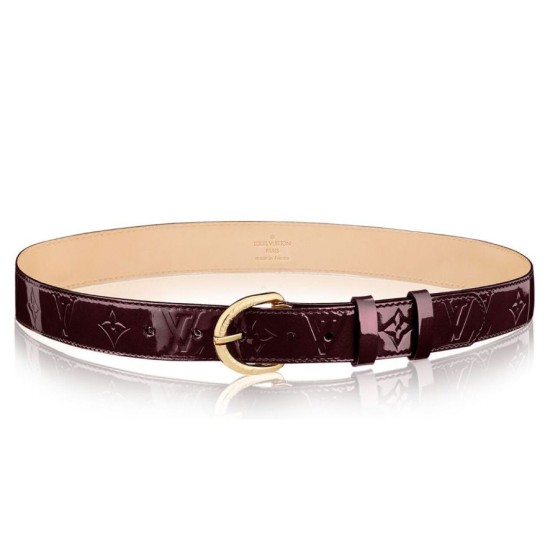 Pari all'originale replica Monogram Vernis Cinture M6979U