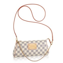 Replica perfette Borse Eva Clutch Damier Azur N55214