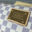 Borse Eva Clutch Damier Azur N55214