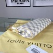 Borse Eva Clutch Damier Azur N55214