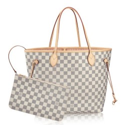 Replica perfette Borse Neverfull MM Damier Azur N41605