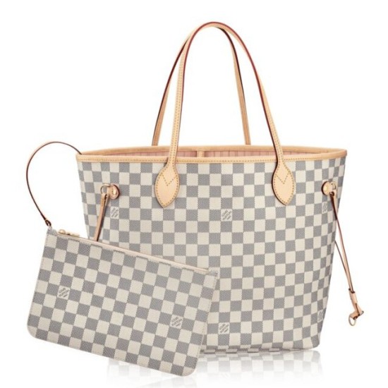 Borse Neverfull MM Damier Azur N41605