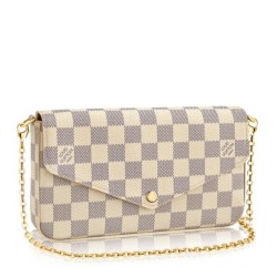 Replica perfette Borse Pochette Felicie Damier Azur N63106