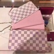 Borse Pochette Felicie Damier Azur N63106