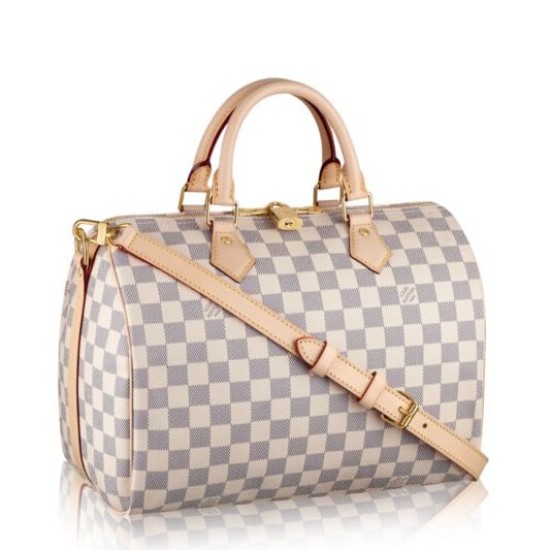 Borse Speedy Bandoulière 30 Damier Azur N41373