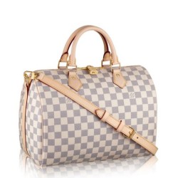 Replica perfette Borse Speedy Bandoulière 30 Damier Azur N41373