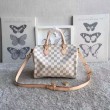 Prezzo Borse Speedy Bandoulière 25 Damier Azur N41374