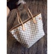 Scontate Borse Neverfull MM Damier Azur N41361