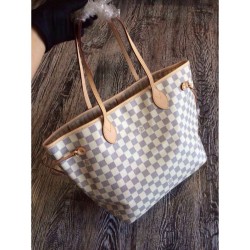 Sito Replica Scontate Borse Neverfull MM Damier Azur N41361 Imitazioni Replica perfette Scontate Borse Neverfull MM Damier Azur N41361