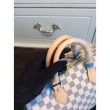 Scontate Borse Speedy 30 Damier Azur N41370