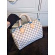 Scontate Borse Speedy 30 Damier Azur N41370