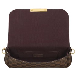 Sito Replica Borse Favorite PM Damier Ebene N41276 Imitazioni Replica perfette Borse Favorite PM Damier Ebene N41276
