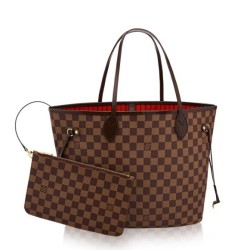 Replica perfette Borse Neverfull MM Damier Ebene N41358