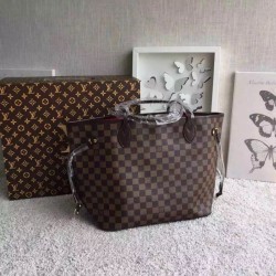 Sito Replica Borse Neverfull MM Damier Ebene N51105 Imitazioni Replica perfette Borse Neverfull MM Damier Ebene N51105