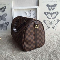 Sito Replica Borse Speedy Bandoulière 30 Damier Ebene N41367 Imitazioni Replica perfette Borse Speedy Bandoulière 30 Damier Ebene N41367