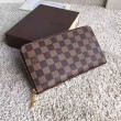 Damier Ebene Canvas Zippy Organizer N60003