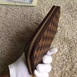 Damier Ebene Canvas Zippy Organizer N60003