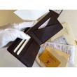 Alta gamma replica Damier Ebene Tela multiplo N60895 Portafoglio