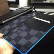Pari all'originale replica Damier portafoglio Brazz&agrave; Cobalt N63243
