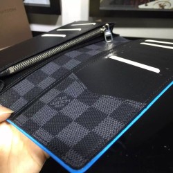 Sito Replica Pari all'originale replica Damier portafoglio Brazzà Cobalt N63243 Qualità Specchio Pari all'originale replica Damier portafoglio Brazzà Cobalt N63243 imitazioni perfette