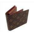 Pari all'originale replica Dettagli perfetti Florin Portafoglio Tela Monogram M60026 Uomo