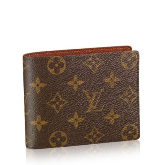 Pari all'originale replica Dettagli perfetti Florin Portafoglio Tela Monogram M60026 Uomo