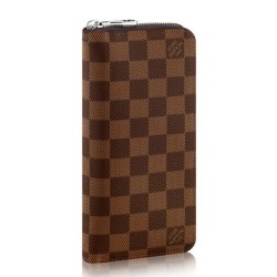 Qualità Specchio di alta qualit&agrave; Zippy Portafoglio verticale N61207 Damier Ebene imitazioni perfette