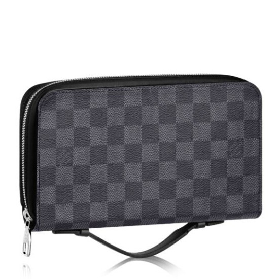 Zippy XL Portafoglio N41503 Damier Graphite