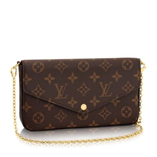 Borse Felicie Chain Wallet Monogram M61276