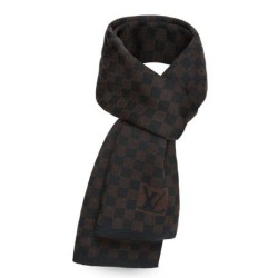 Qualità Specchio Pari all'originale replica Dettagli perfetti Damier Ebene Petit Sciarpa NM M74199 imitazioni perfette