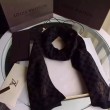 Pari all'originale replica Dettagli perfetti Damier Ebene Petit Sciarpa NM M74199