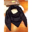 Dettagli perfetti Monogram Scialle M71329 Nero