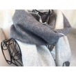 Alta gamma replica grigio Cardiff Sciarpa M74205