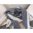 Alta gamma replica grigio Cardiff Sciarpa M74205