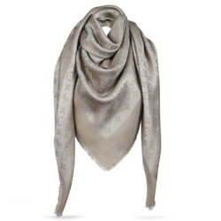 Qualità Specchio Alta gamma replica Monogram Beige brillare Scialle M75121 imitazioni perfette