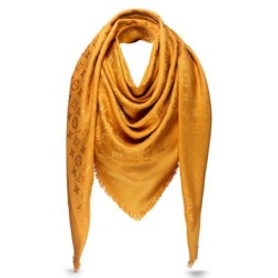 Qualità Specchio Pari all'originale replica Monogram Giallo Scialle M75084 imitazioni perfette