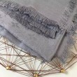 Monogram grigio brillare Scialle M75120