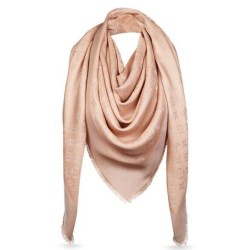 Qualità Specchio falso Monogram Peach brillare Scialle M75086 imitazioni perfette