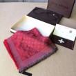 Pari all'originale replica Monogram Rubino Arcobaleno Scialle M75748