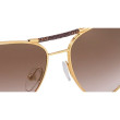 Pari all'originale replica Conspiracy Occhiali da sole Pilote Canvas metallo Z0202U