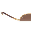 Pari all'originale replica Conspiracy Occhiali da sole Pilote Canvas metallo Z0202U